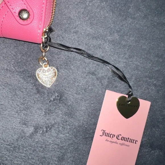 Juicy Couture Pink Lover’s Club Wallet - Picture 2 of 6